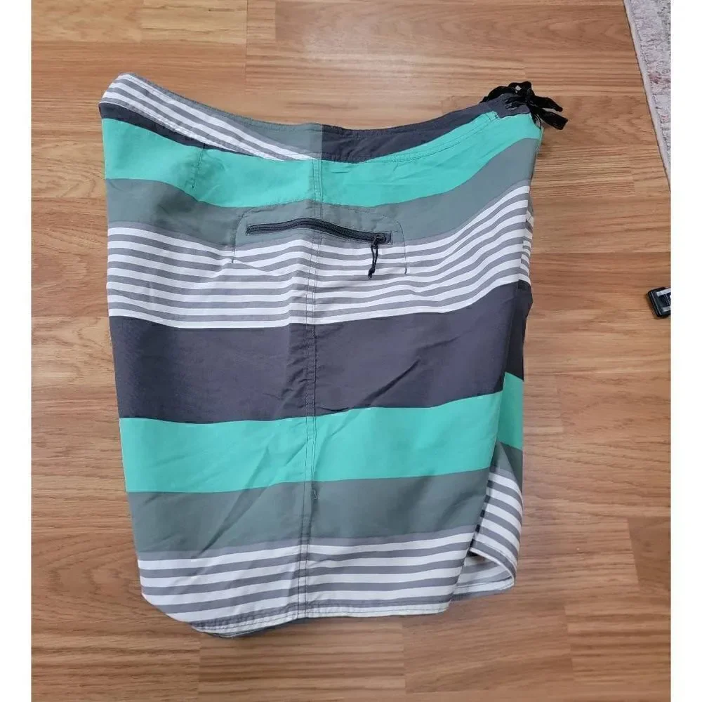 Patagonia Striped Board Swim Trunks 36